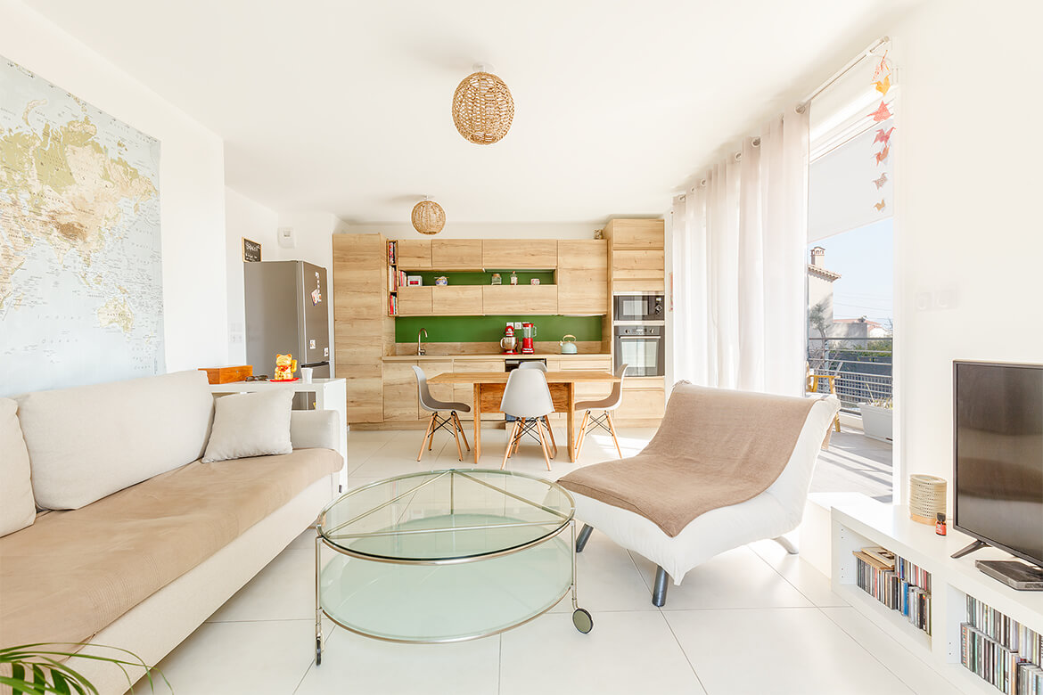 Superbe appartement neuf avec terrasse et jardin